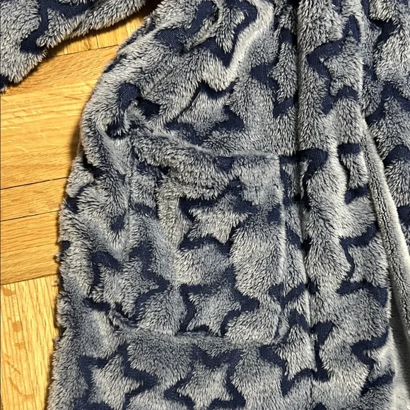 Star Patterned Kids Pajama Robe - Picture 4 of 5